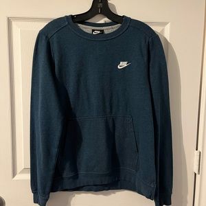 Vtg. Nike Crewneck Pullover Dark Teal Size Large